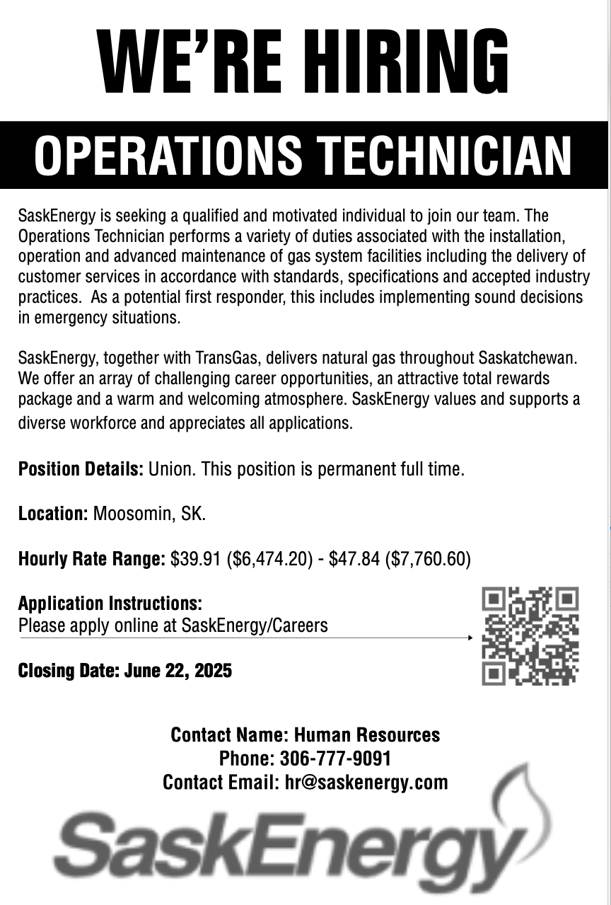 Sask Energy - Operation Technician 